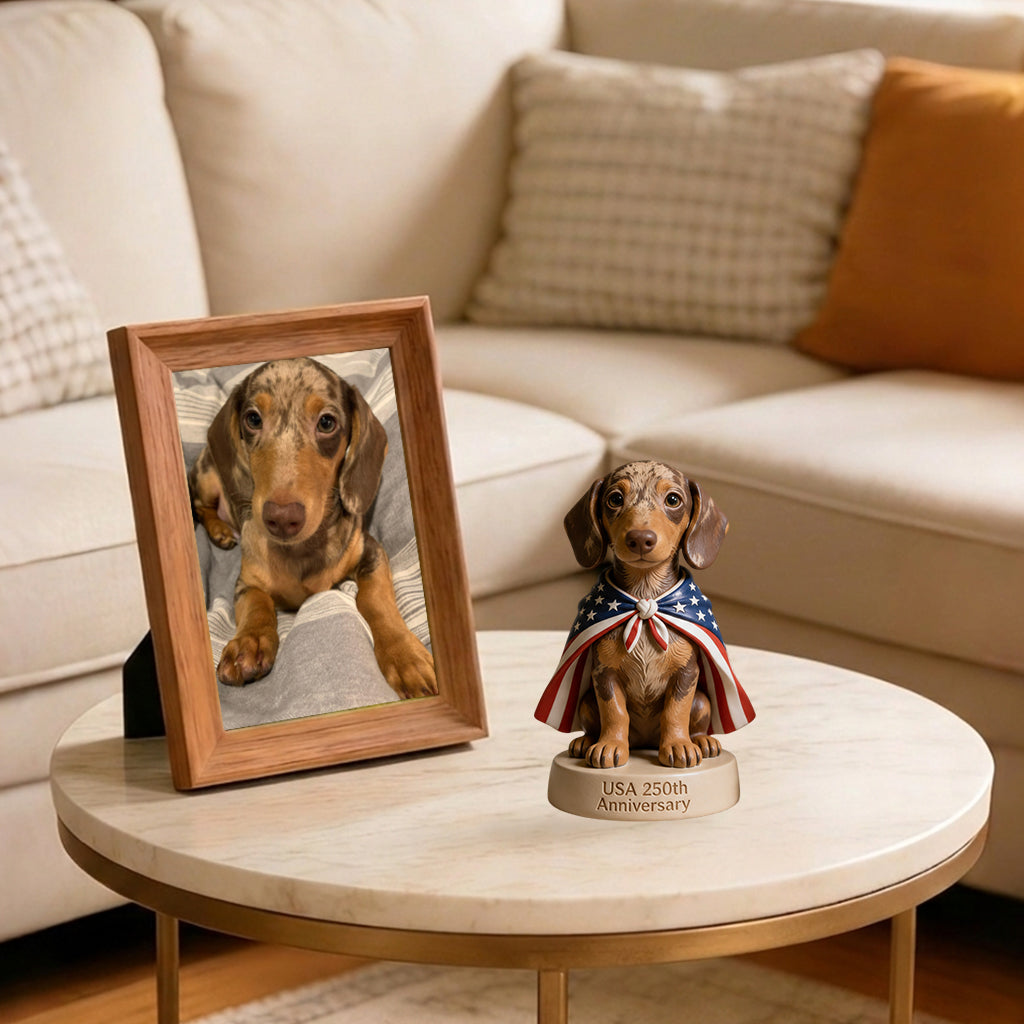 250. Jubiläum - Personalisierte Hund Premium 3D Figur