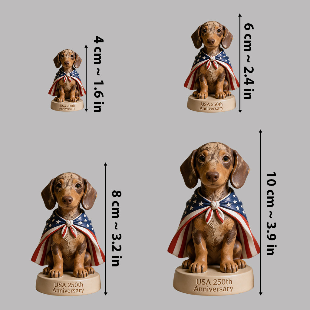 250. Jubiläum - Personalisierte Hund Premium 3D Figur