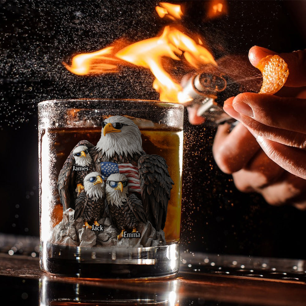 Stolzer Papa – Personalisiertes Whiskyglas für Väter