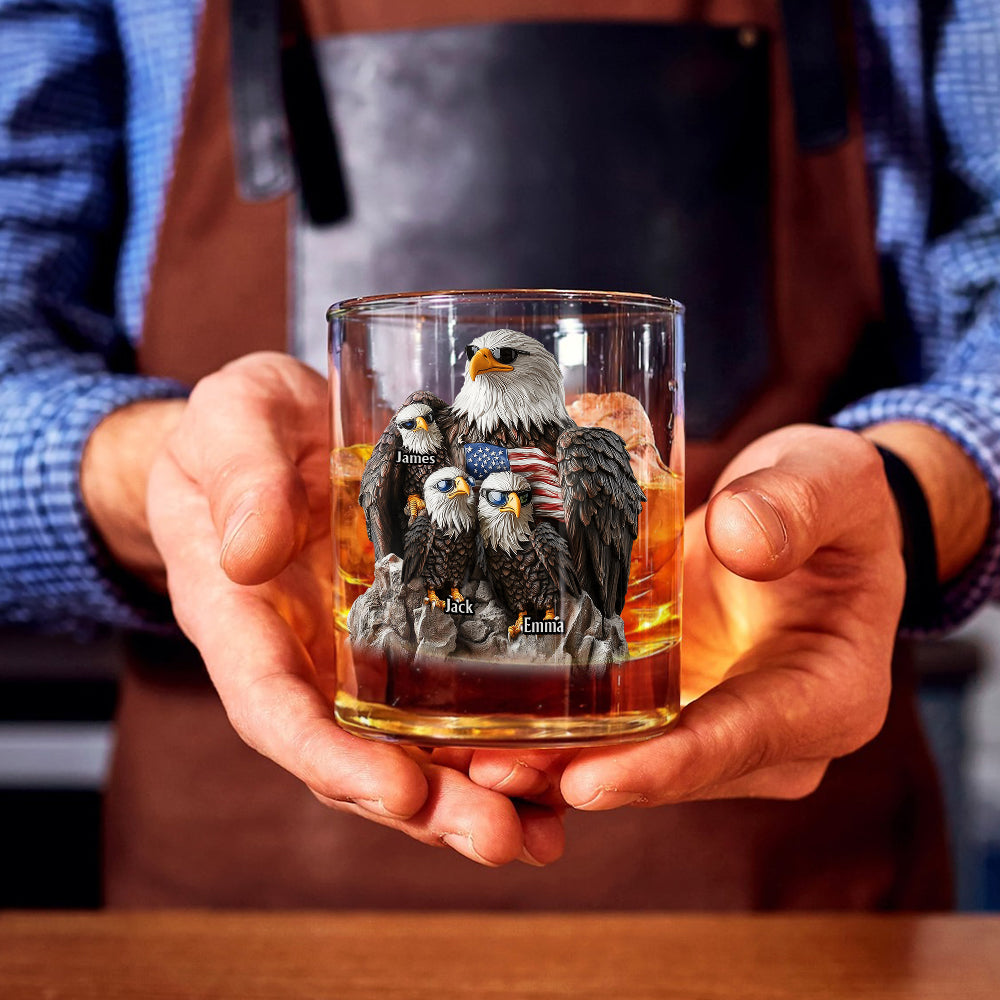 Stolzer Papa – Personalisiertes Whiskyglas für Väter