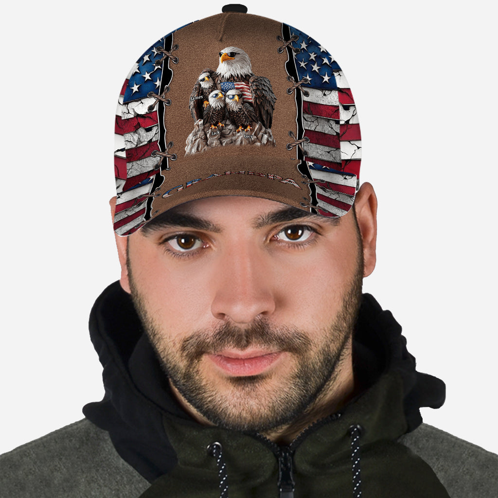 Pride Papa - Personalized Father Classic Cap