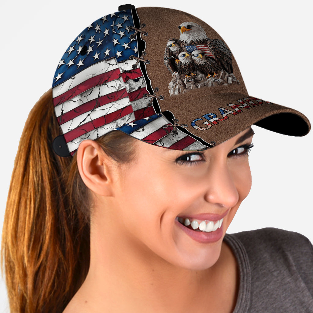 Pride Papa - Personalized Father Classic Cap
