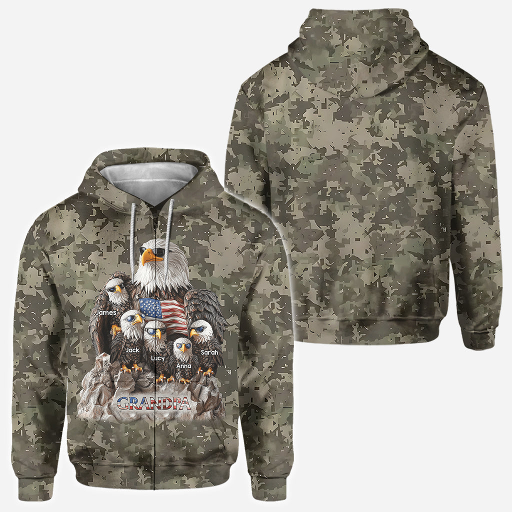 Starker Papa – Personalisiertes Vater-Shirt