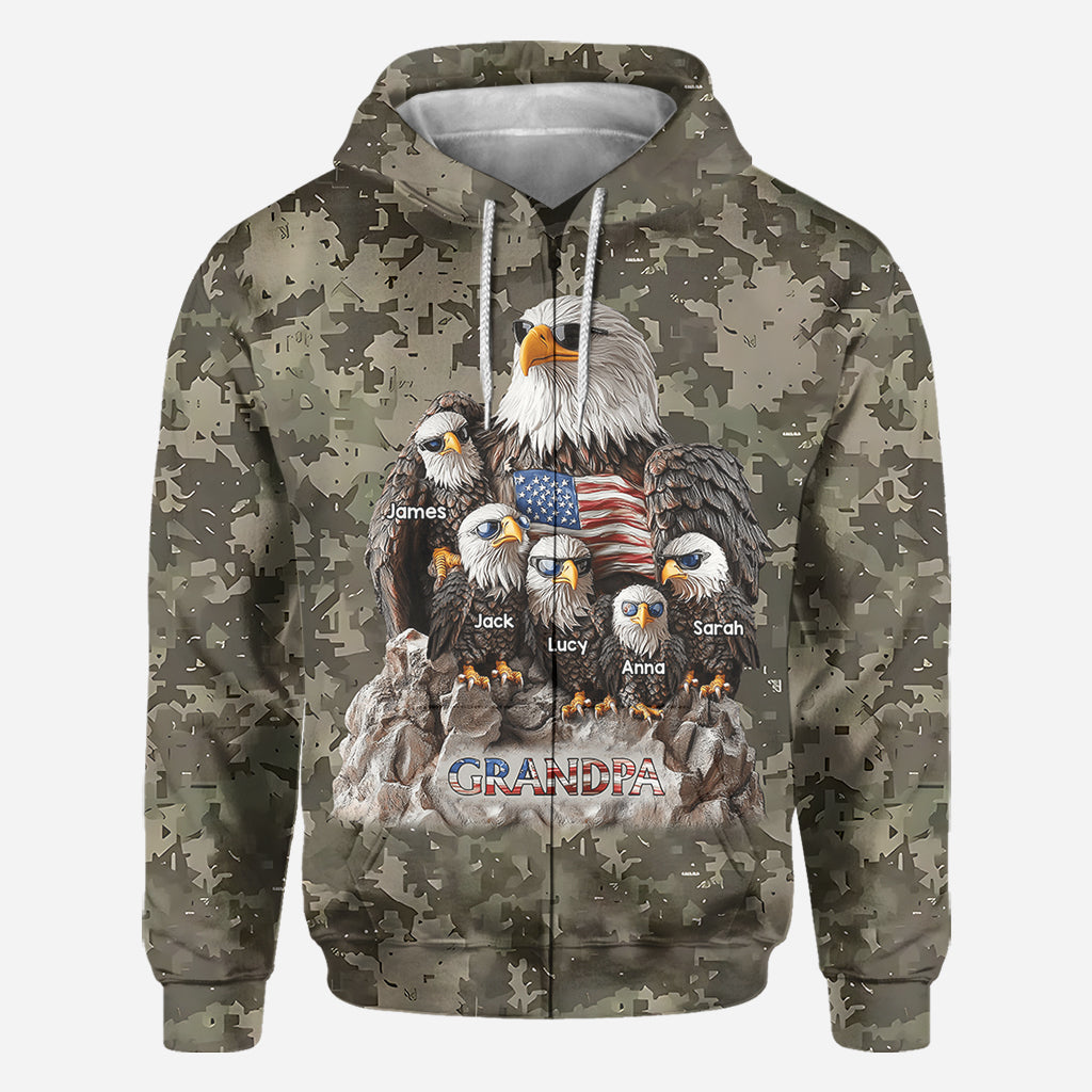 Starker Papa – Personalisiertes Vater-Shirt