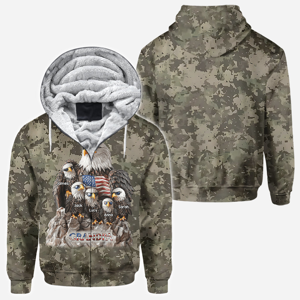 Starker Papa – Personalisiertes Vater-Shirt