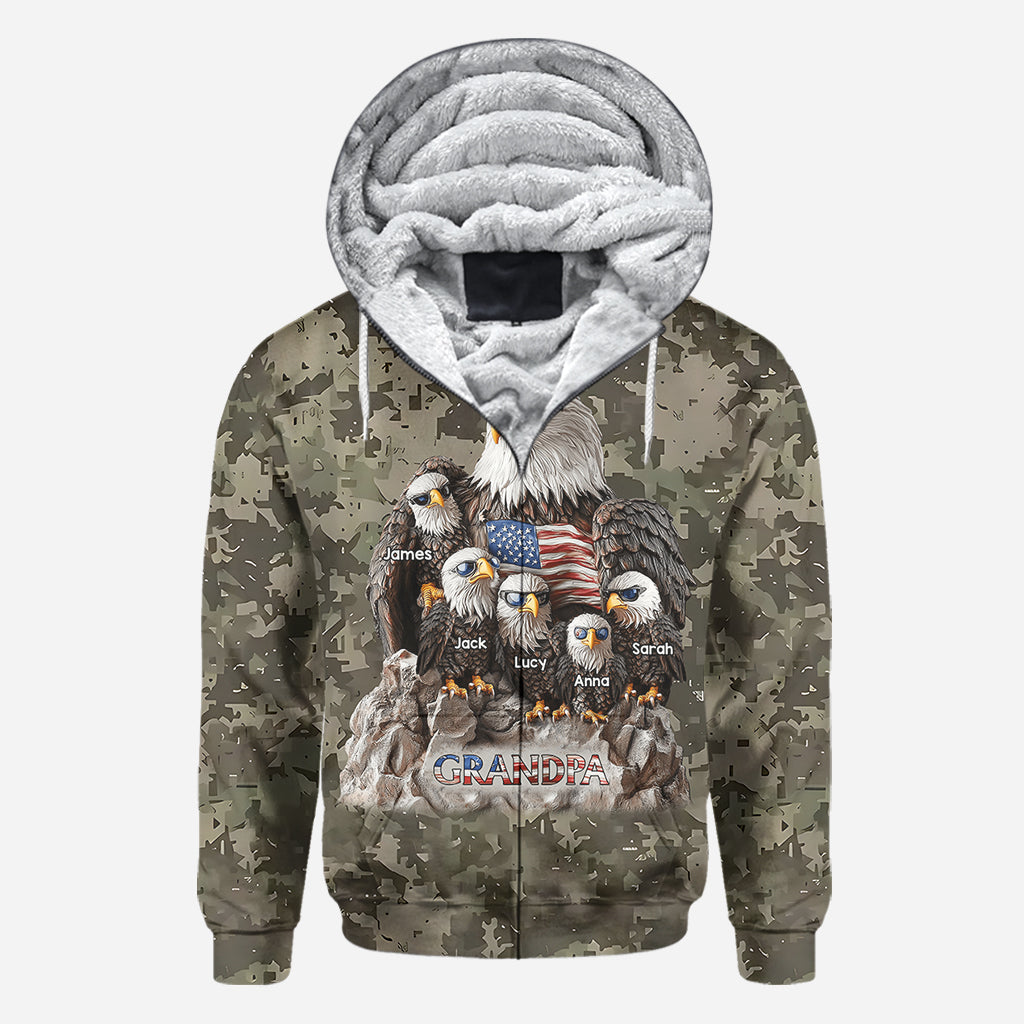 Starker Papa – Personalisiertes Vater-Shirt