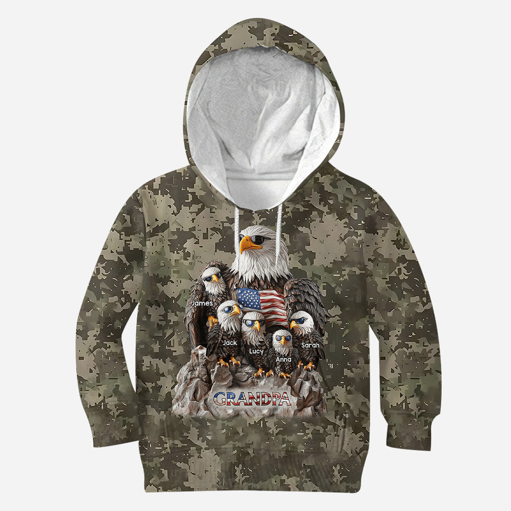 Starker Papa – Personalisiertes Vater-Shirt