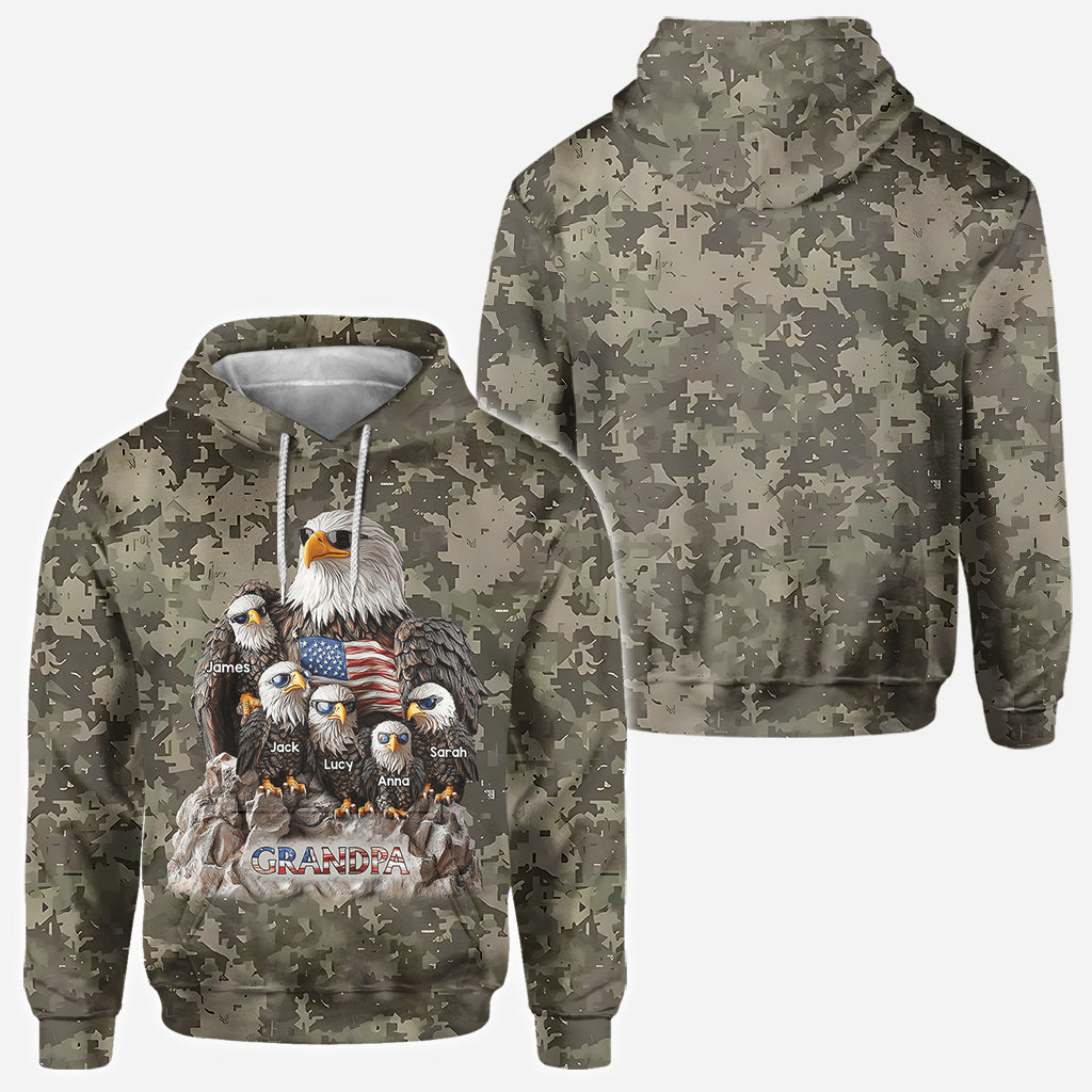 Starker Papa – Personalisiertes Vater-Shirt