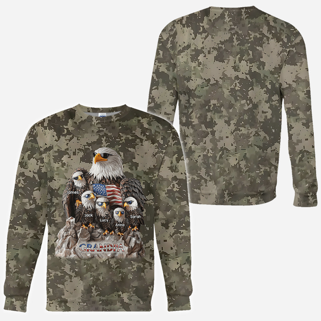 Starker Papa – Personalisiertes Vater-Shirt