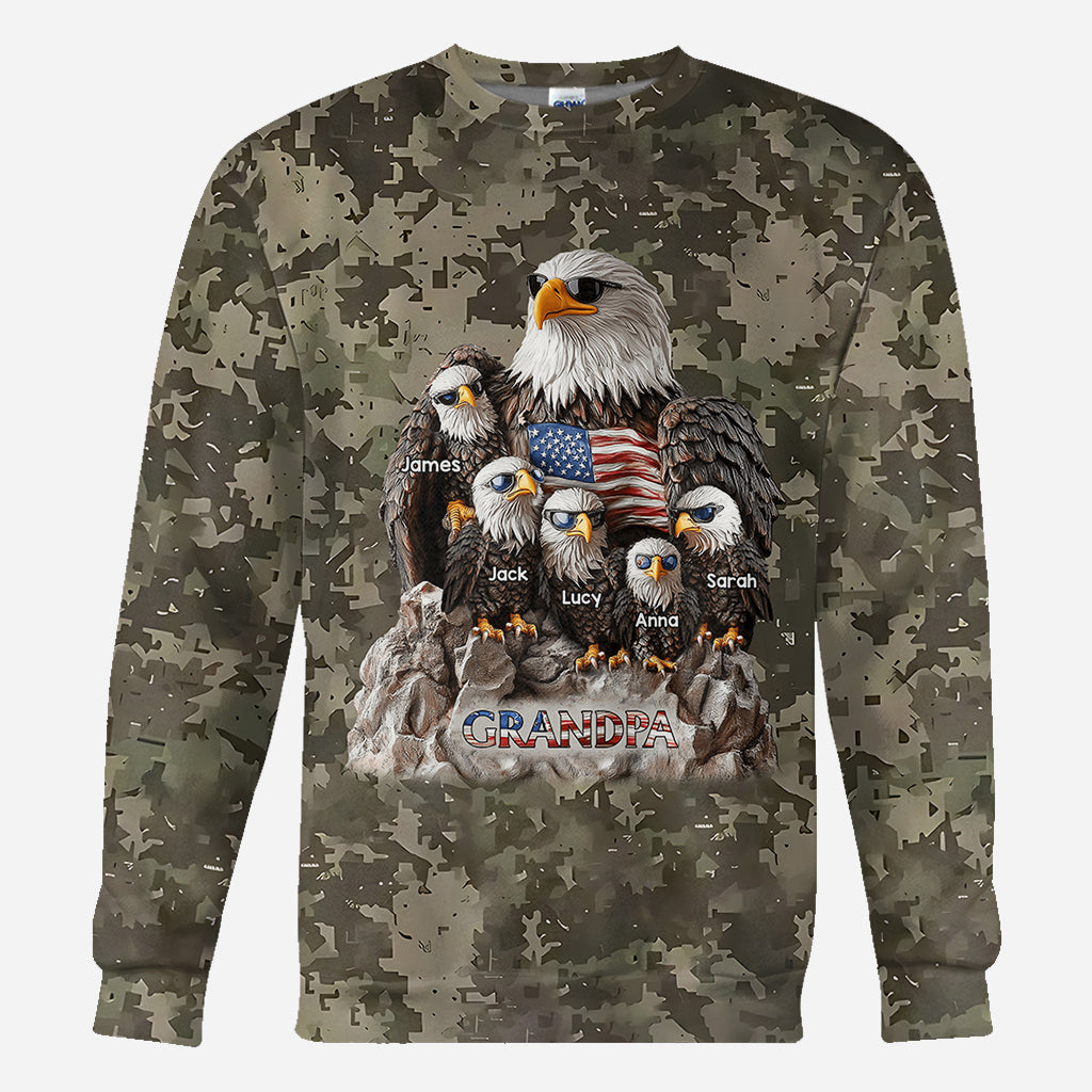 Starker Papa – Personalisiertes Vater-Shirt