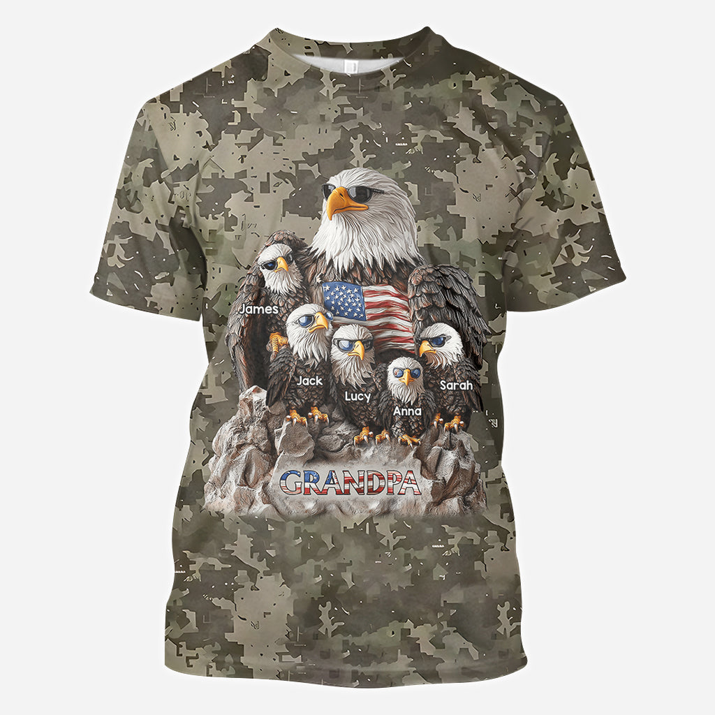 Starker Papa – Personalisiertes Vater-Shirt