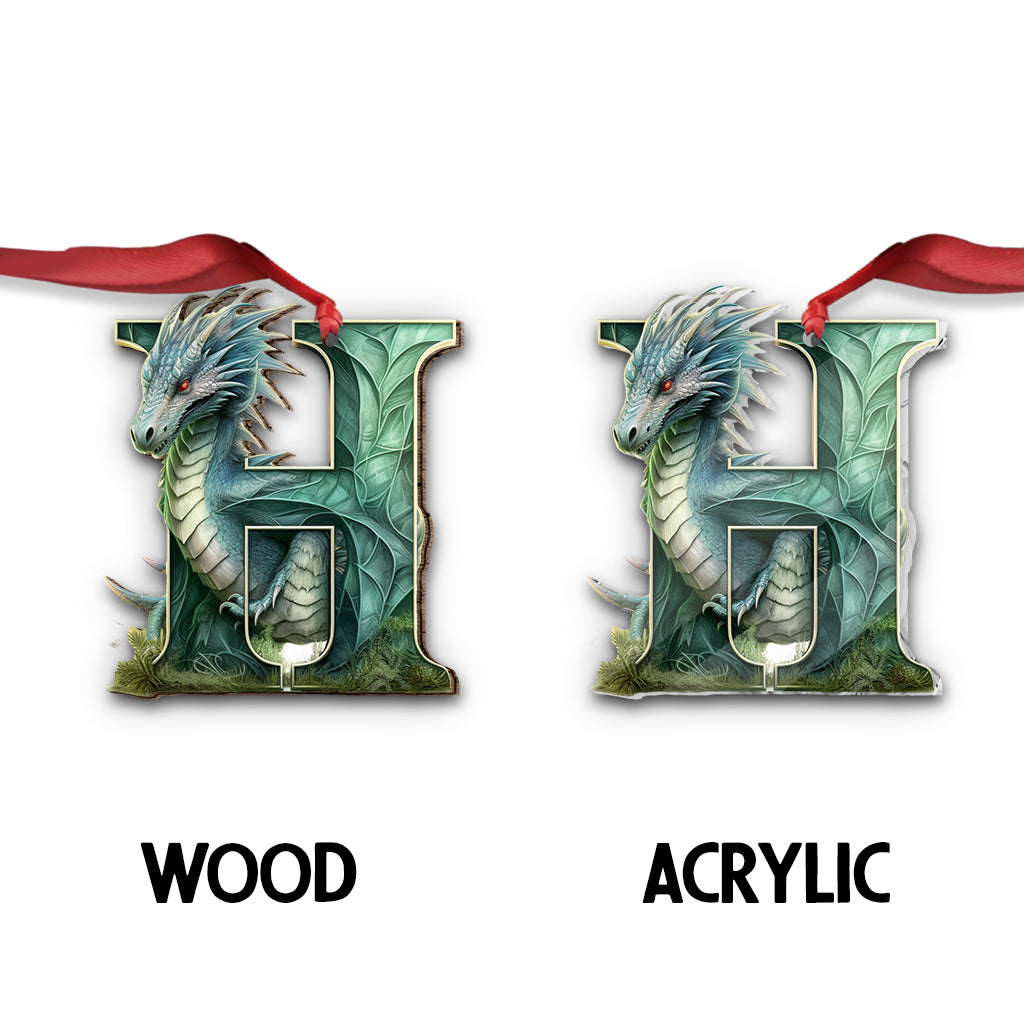 Drachenbuchstabe – Personalisierter Drachenschmuck