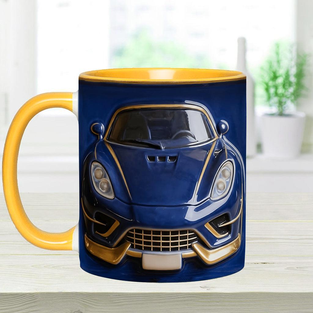 Your Car - Personalized Car Lover Accent Mug & Coaster