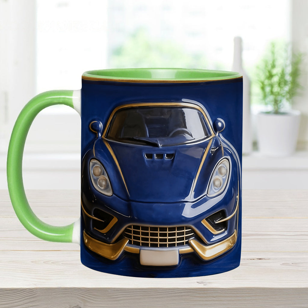 Your Car - Personalized Car Lover Accent Mug & Coaster