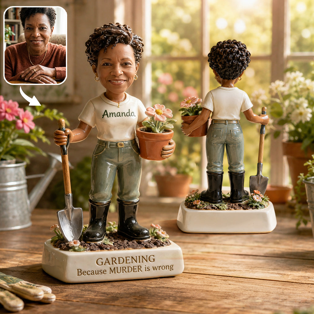 Gartenzauberer - Personalisierte Garten Premium 3D Figur