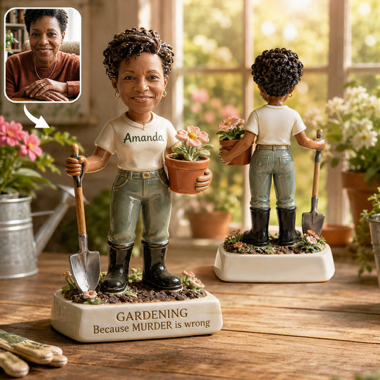 Gartenzauberer - Personalisierte Garten Premium 3D Figur