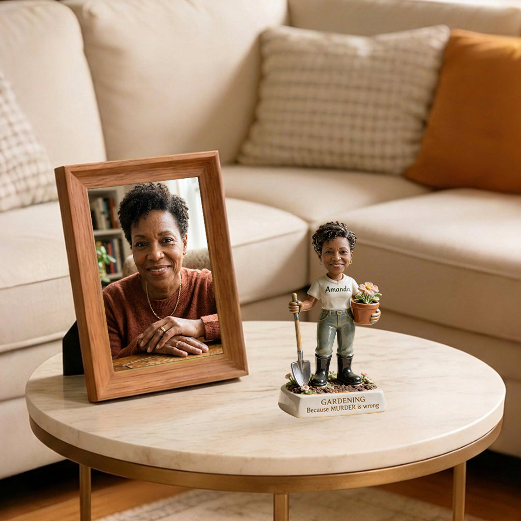 Gartenzauberer - Personalisierte Garten Premium 3D Figur