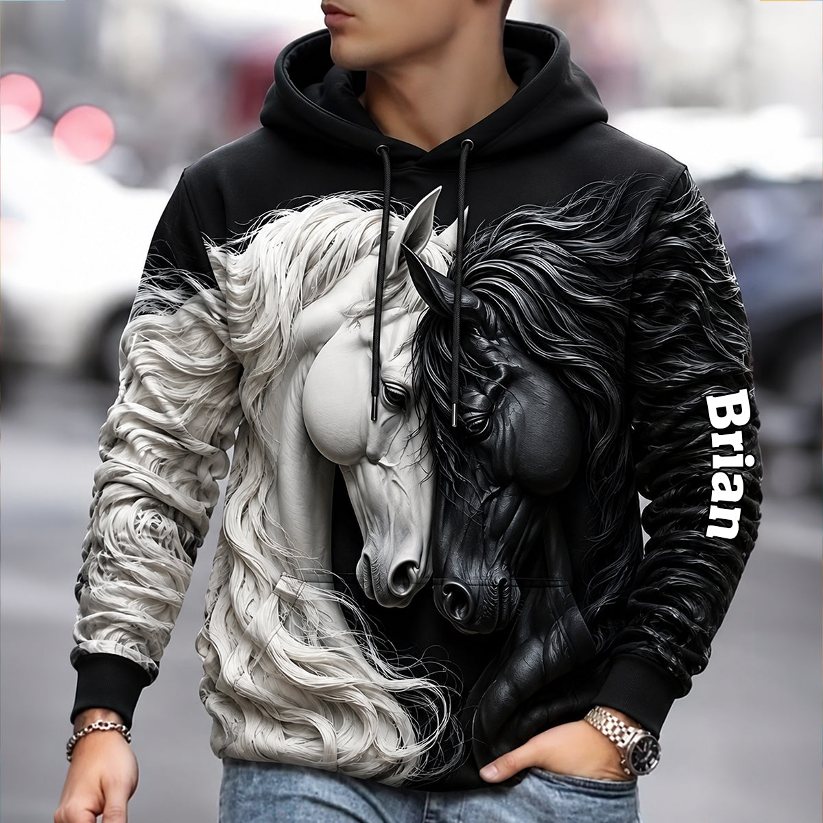 Love Horse - Personalized Horse All Over Shirt