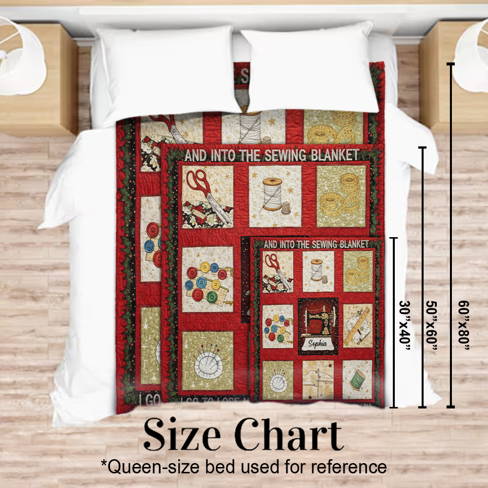 Nähen ist meine Therapie – Personalisierte Nähdecke