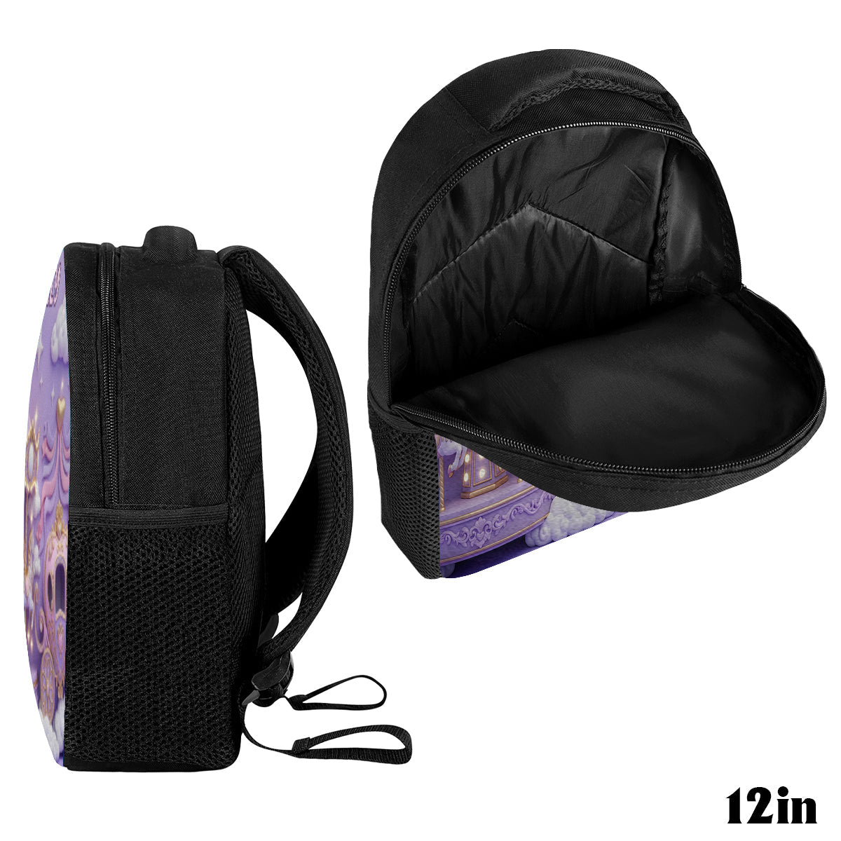 Zauberland – Geschenk für Tochter/Enkelin – Personalisierter multifunktionaler Kinderrucksack