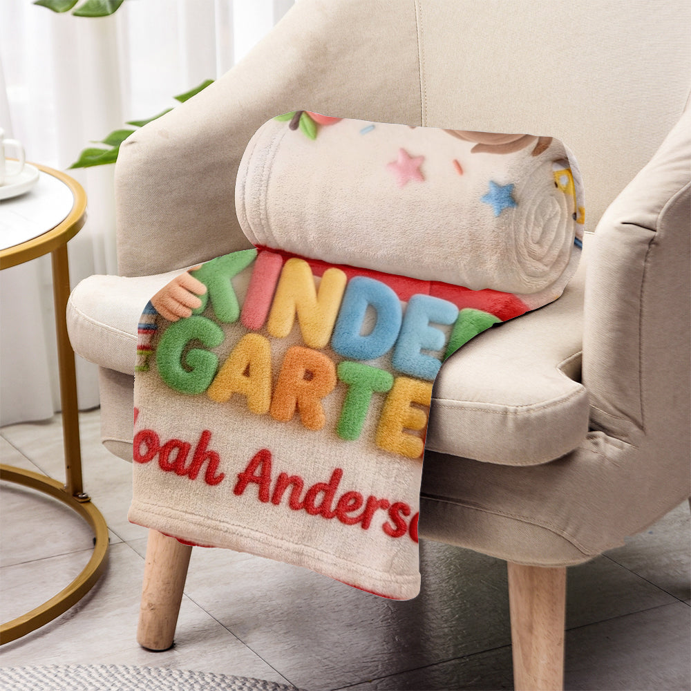 Kunstwerk Ihres Kindes - Personalisierte Kinderdecke