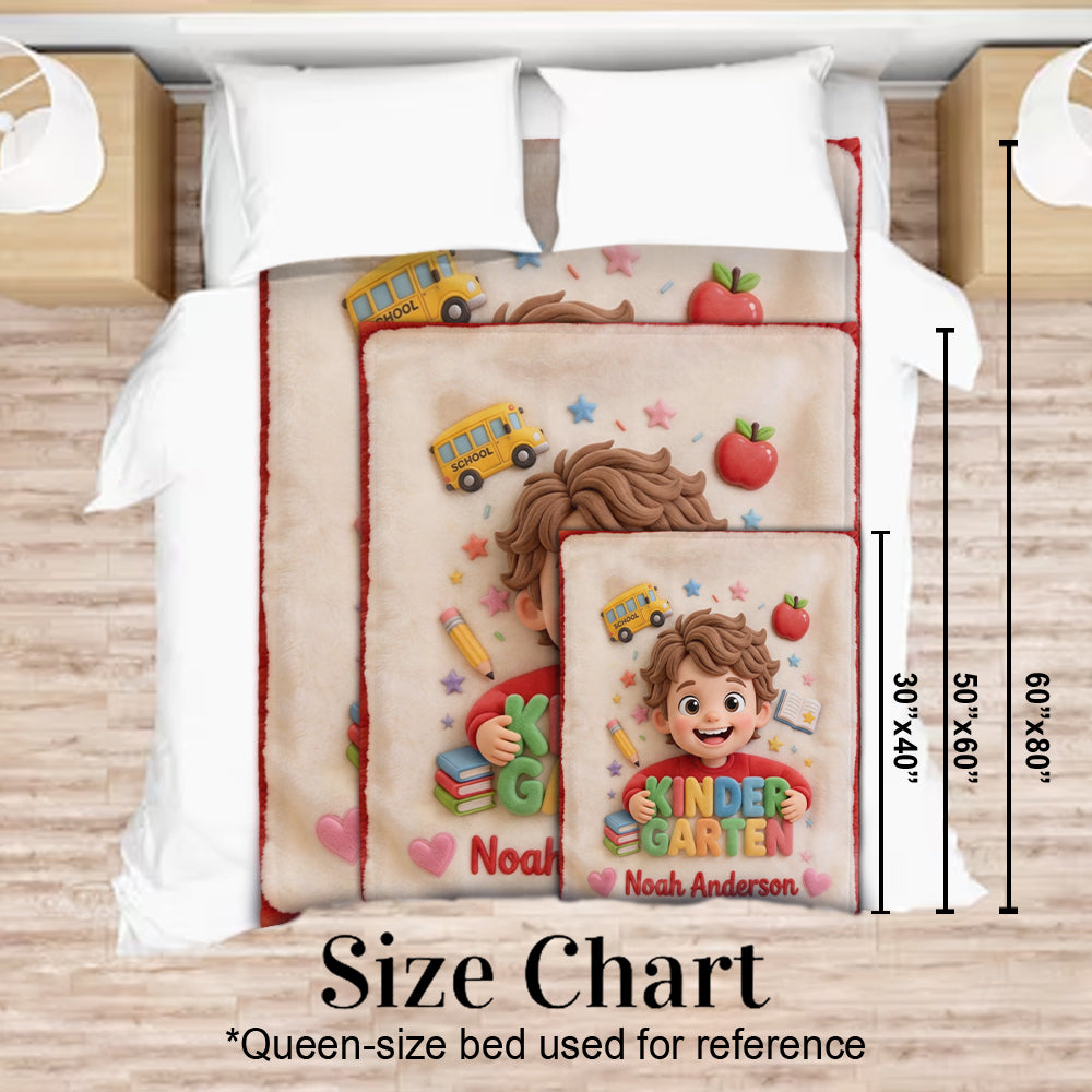 Kunstwerk Ihres Kindes - Personalisierte Kinderdecke