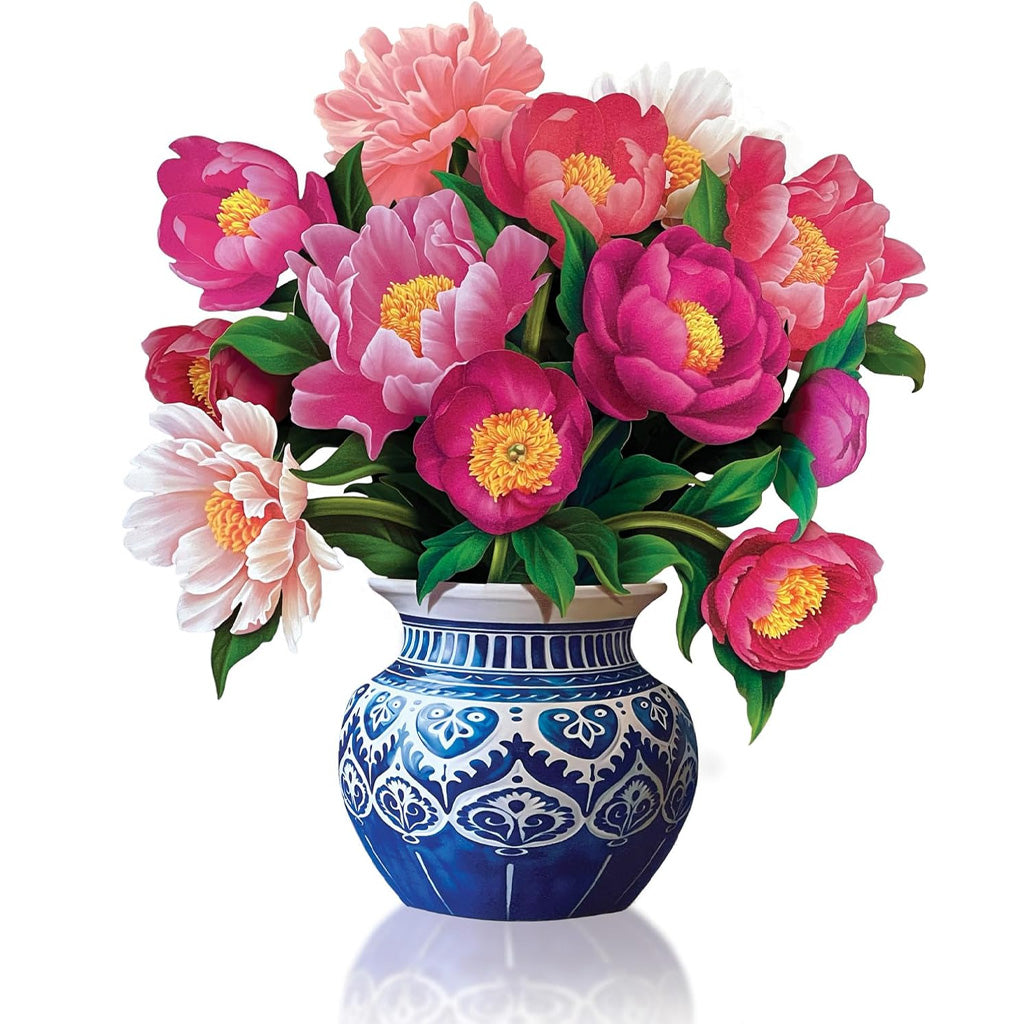 Paper Flower Bouquet Greeting Cards with Envelope