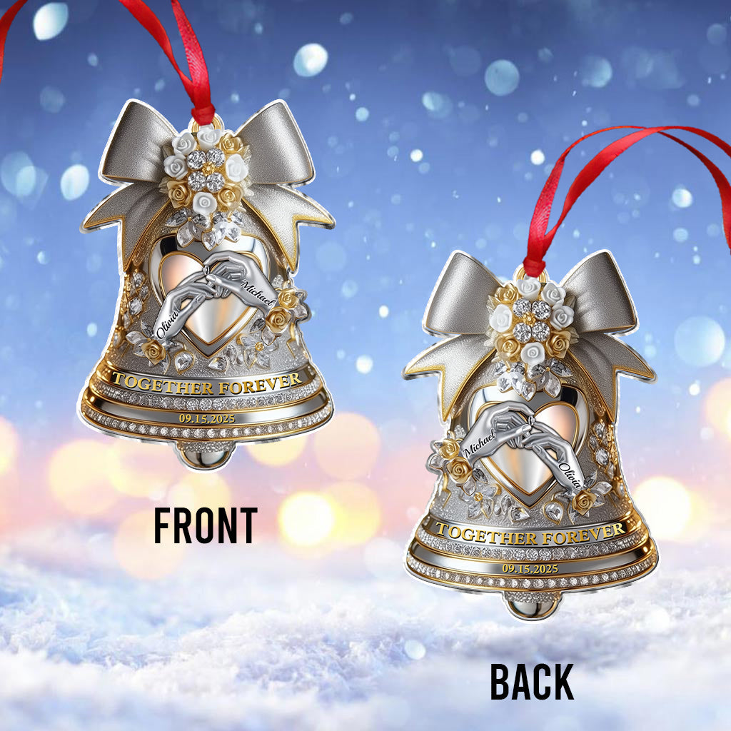 Together Forever - Personalized Couple Ornament