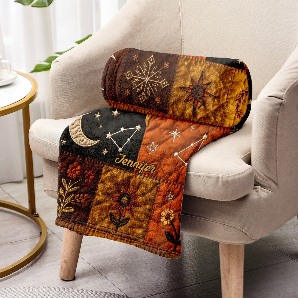 Stay Trippy Little Hippie - Personalized Hippie Blanket