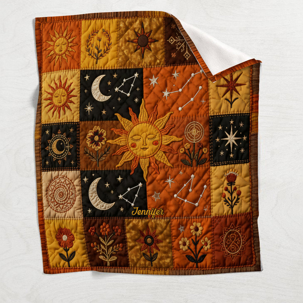 Stay Trippy Little Hippie - Personalized Hippie Blanket