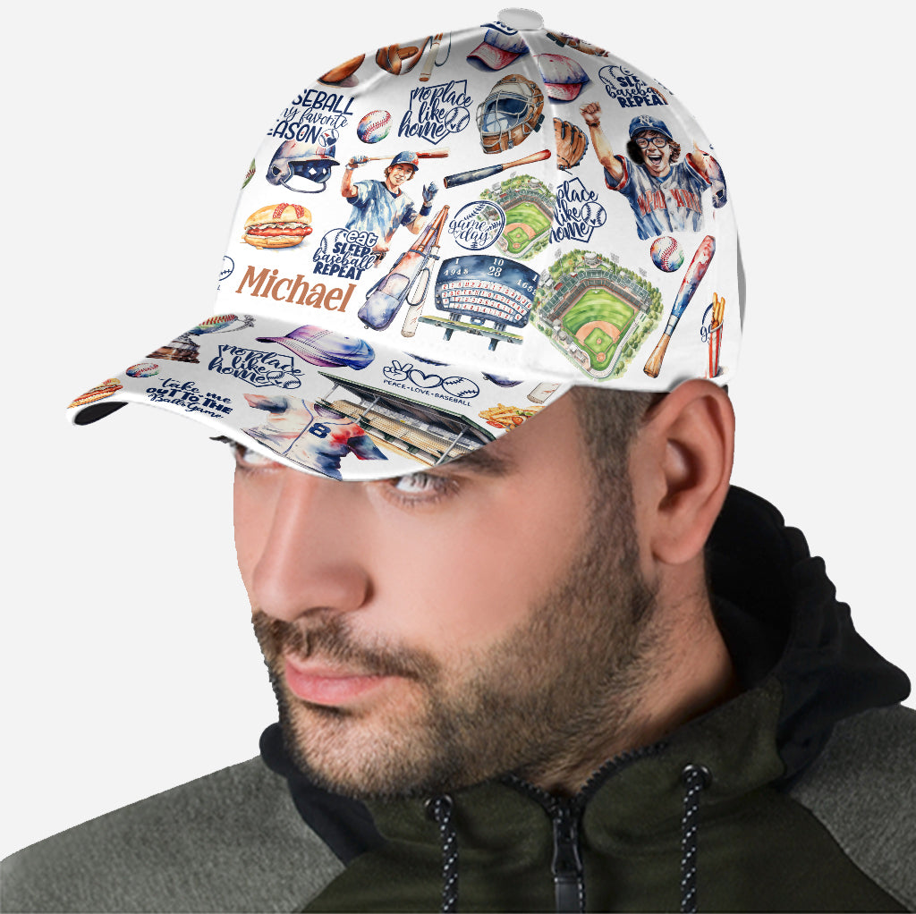 Liebe die Baseball-Saison – Personalisierte klassische Baseballkappe