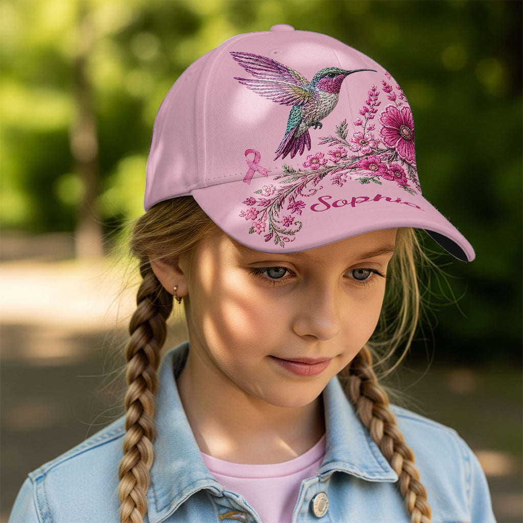 Faith Hope Love - Personalized Breast Cancer Awareness Classic Cap