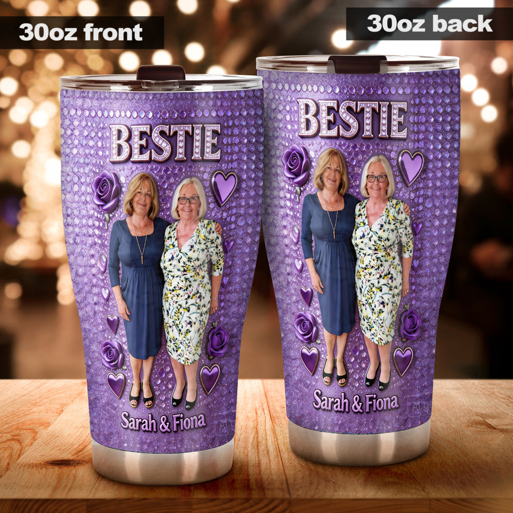 Personalisierter Bestie Tumbler - Foto nach Wahl