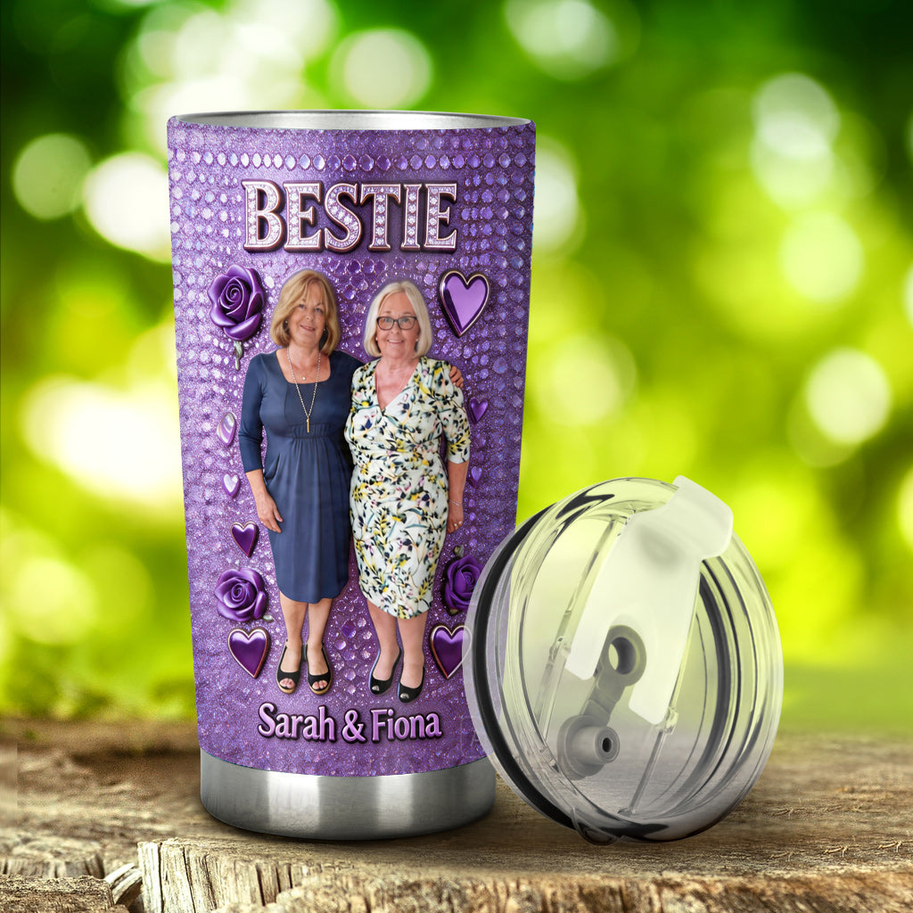 Personalisierter Bestie Tumbler - Foto nach Wahl