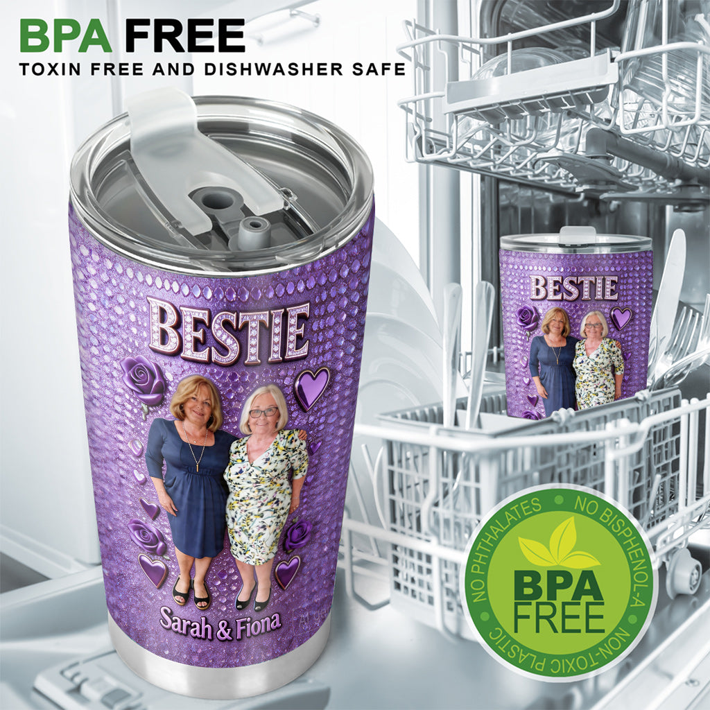 Personalisierter Bestie Tumbler - Foto nach Wahl