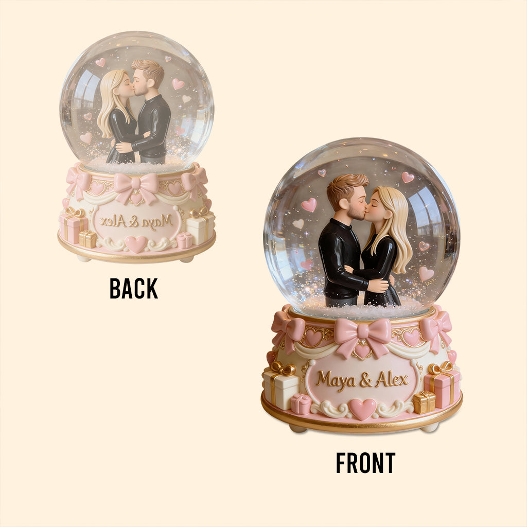 Das beste Valentinstagsgeschenk für Sie/Ihn – personalisierte Acrylplakette in individueller Pärchenform