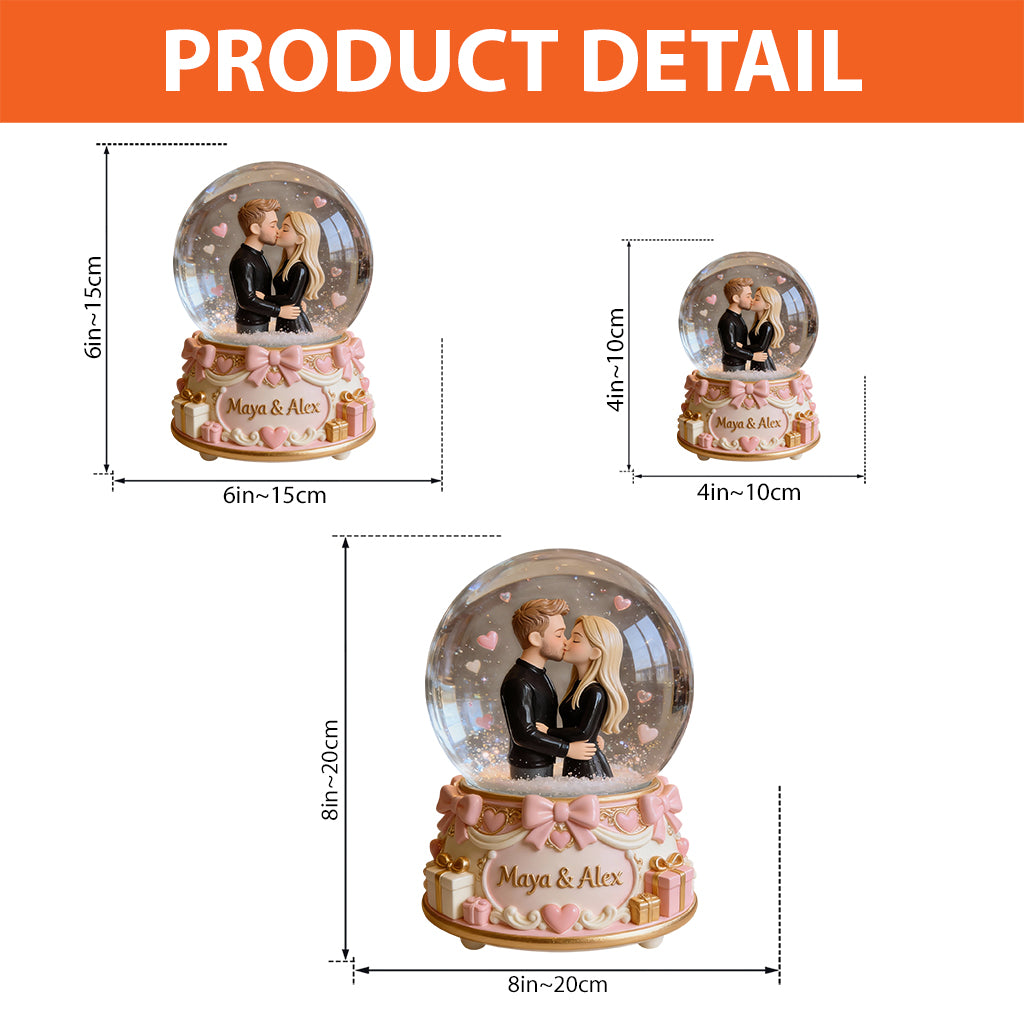 Das beste Valentinstagsgeschenk für Sie/Ihn – personalisierte Acrylplakette in individueller Pärchenform