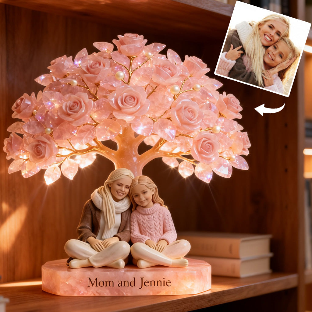 Individuell gestaltbar nach Foto – Das perfekte Muttertagsgeschenk – Personalisierte Acrylplakette in individueller Form für Mutter
