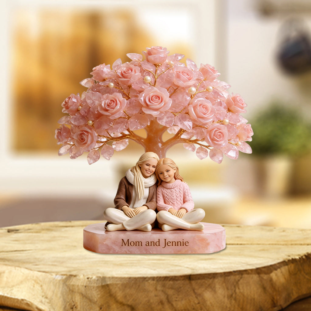 Individuell gestaltbar nach Foto – Das perfekte Muttertagsgeschenk – Personalisierte Acrylplakette in individueller Form für Mutter