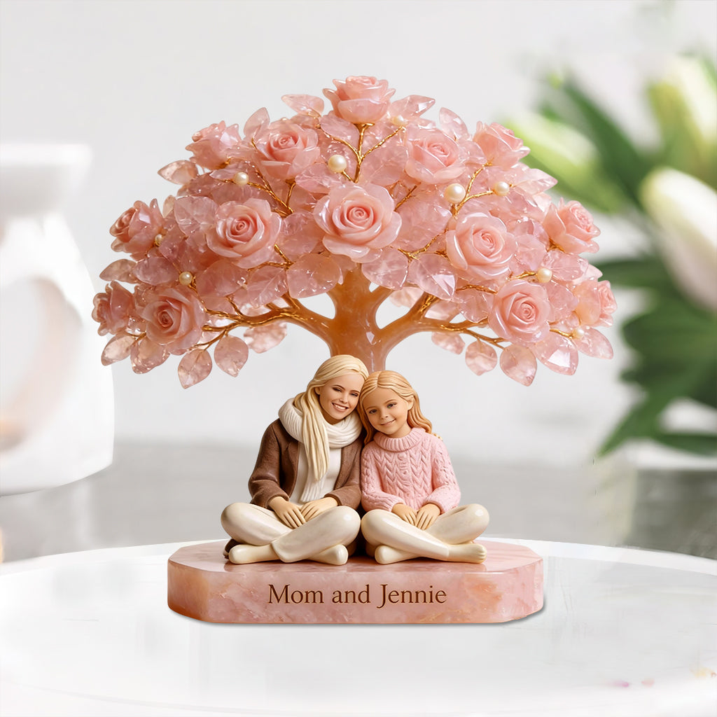 Individuell gestaltbar nach Foto – Das perfekte Muttertagsgeschenk – Personalisierte Acrylplakette in individueller Form für Mutter