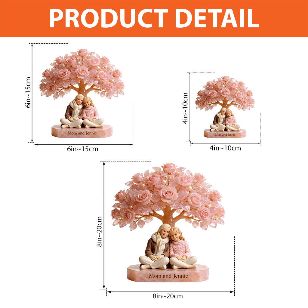 Individuell gestaltbar nach Foto – Das perfekte Muttertagsgeschenk – Personalisierte Acrylplakette in individueller Form für Mutter