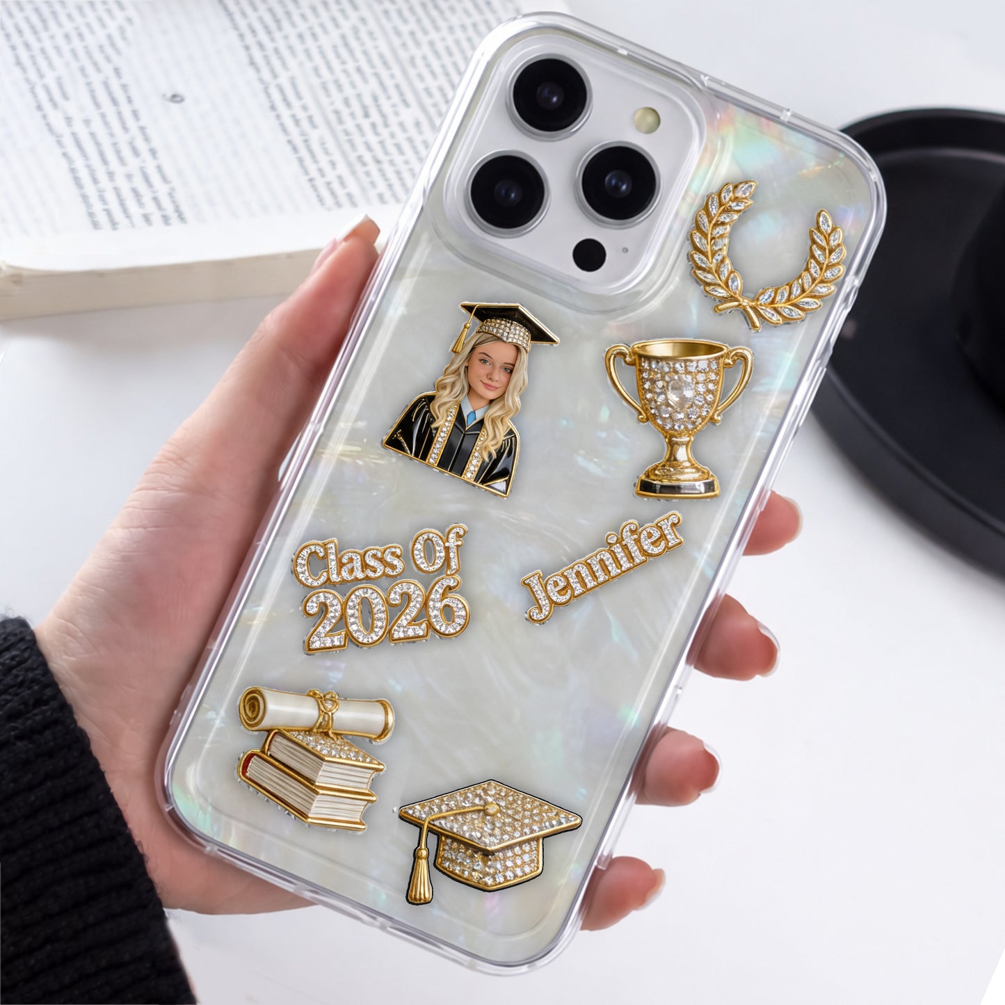Abschlussklasse 2026 - Personalisierte Graduation Shaker Handyhülle