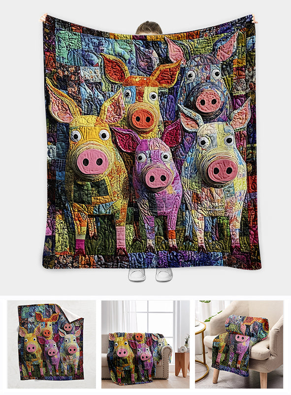 Adorable Pigs - Pig Lover Blanket