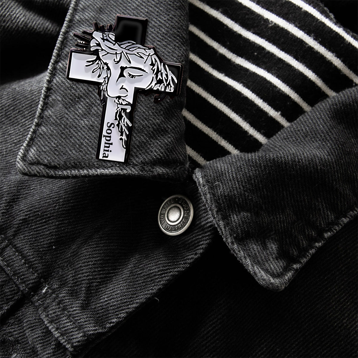 He Is Risen - Personalized Christian Pin