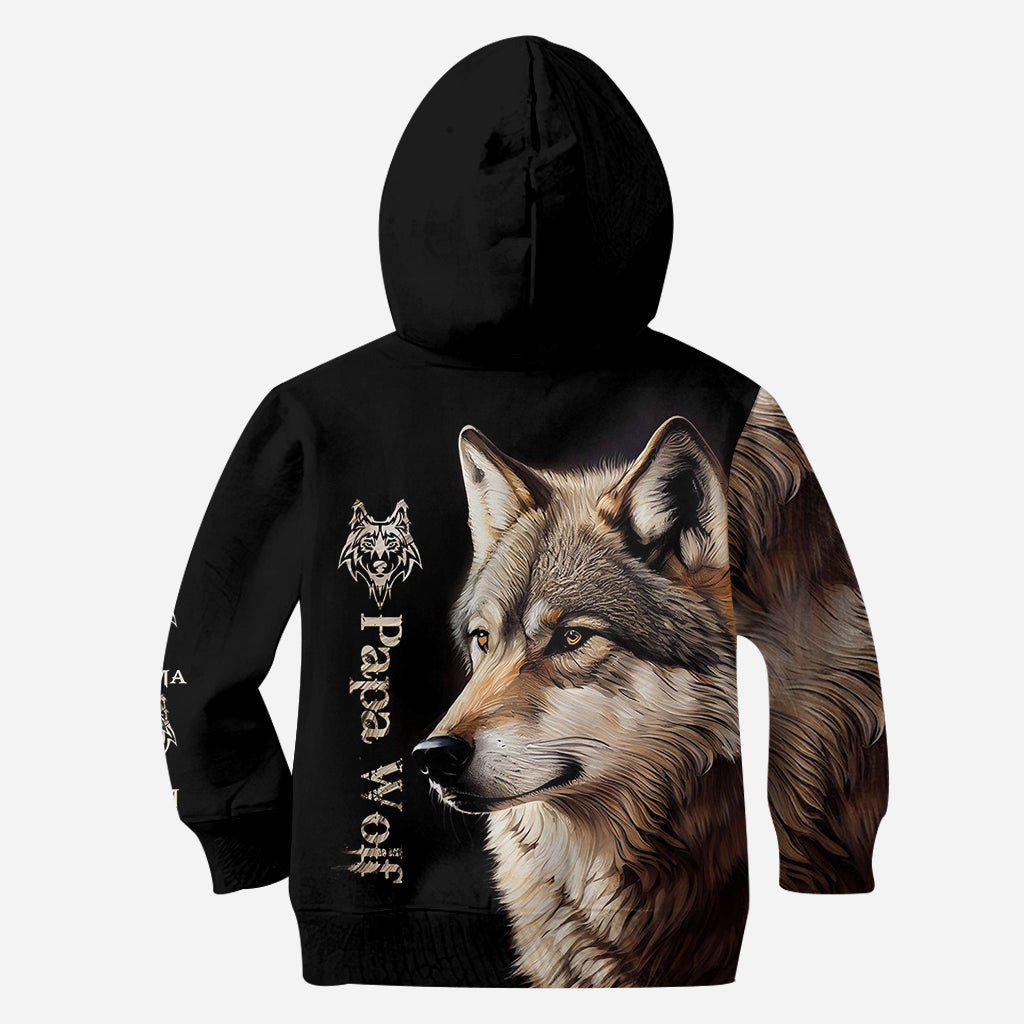 Papa Wolf – Personalisiertes Vater-T-Shirt