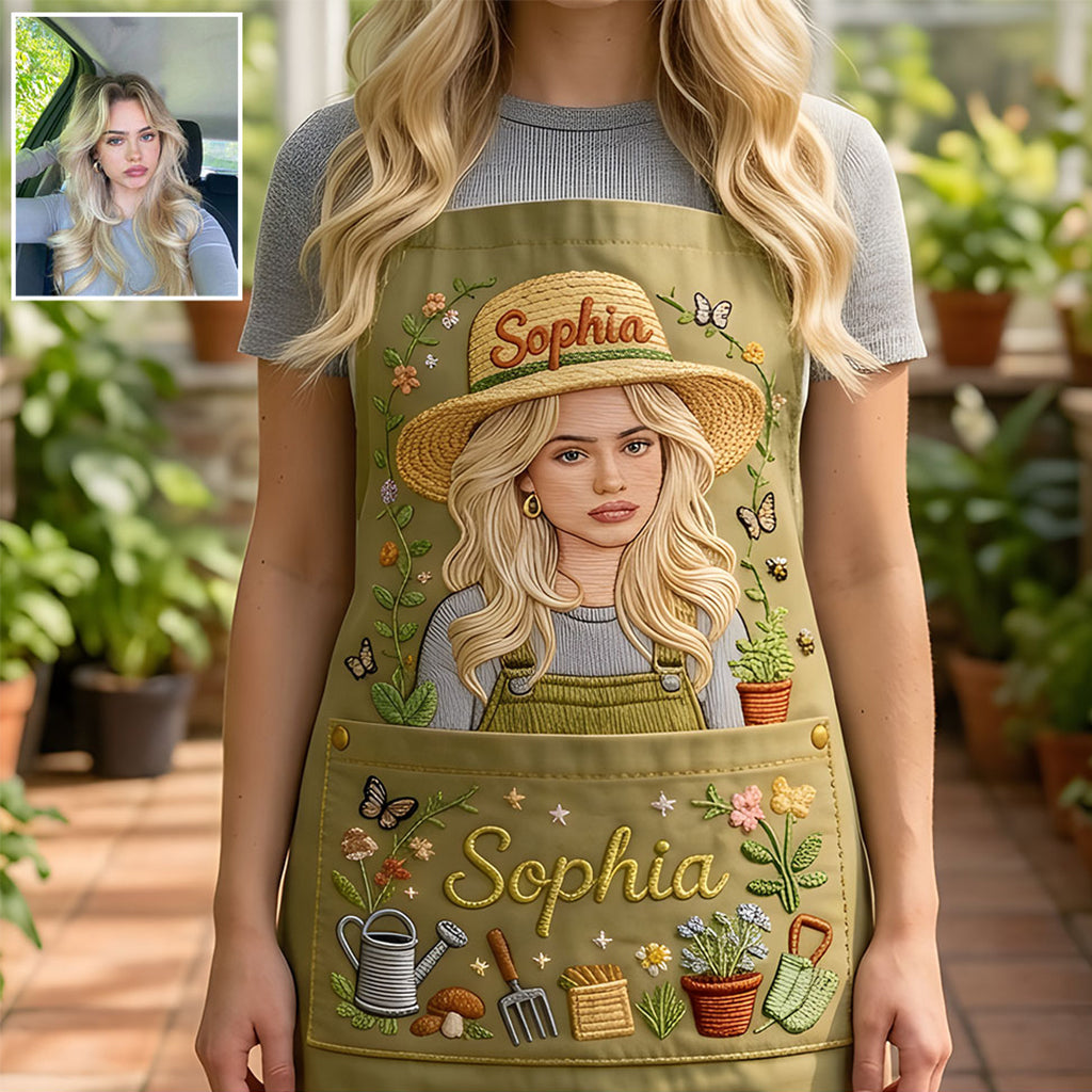 Liebe Gartenarbeit - Personalisierte Garten-Schürze