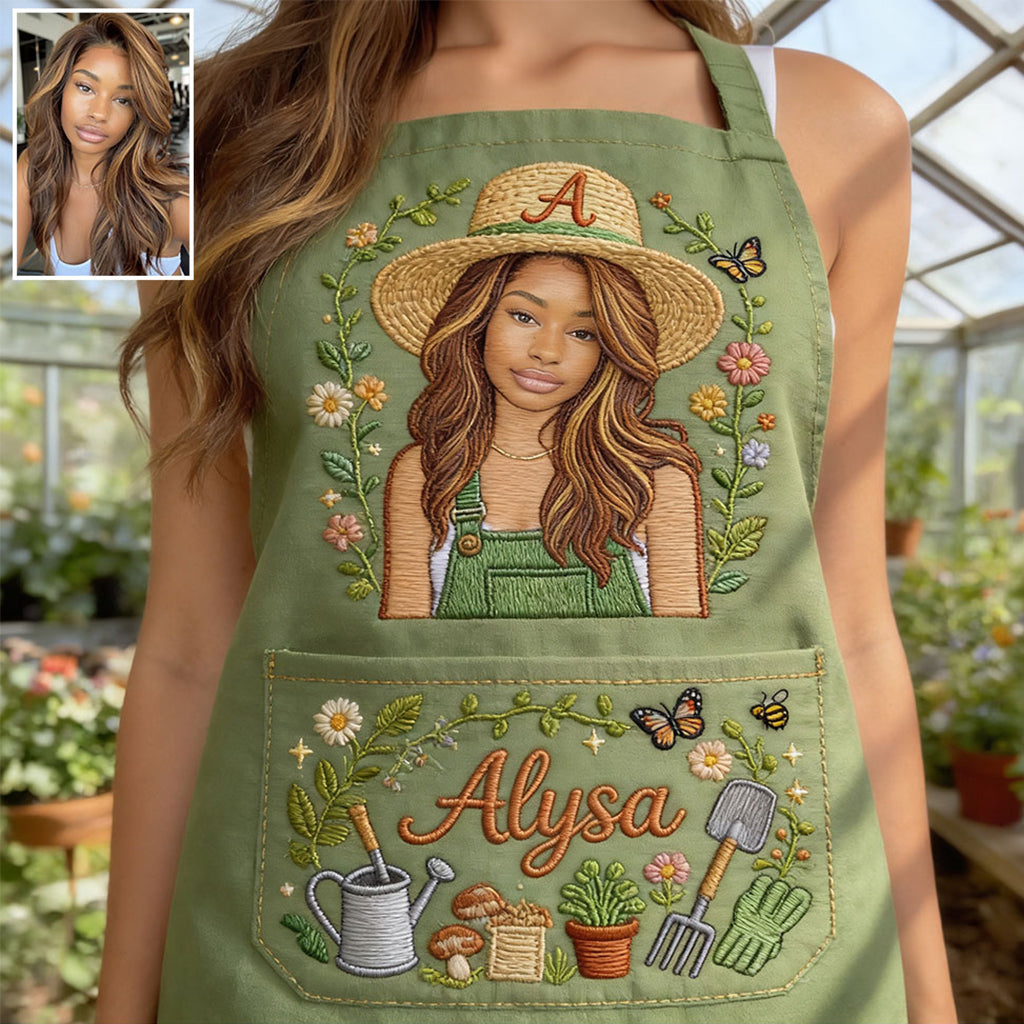 Liebe Gartenarbeit - Personalisierte Garten-Schürze