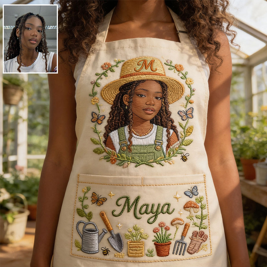 Liebe Gartenarbeit - Personalisierte Garten-Schürze