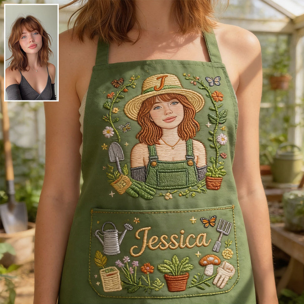 Liebe Gartenarbeit - Personalisierte Garten-Schürze