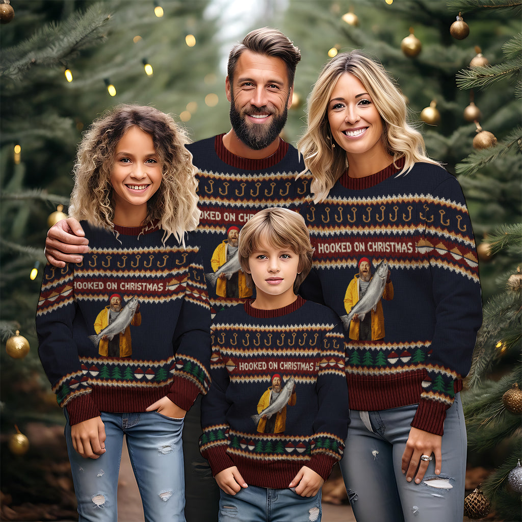 Weihnachtsfieber – Personalisierter Angel-Pullover